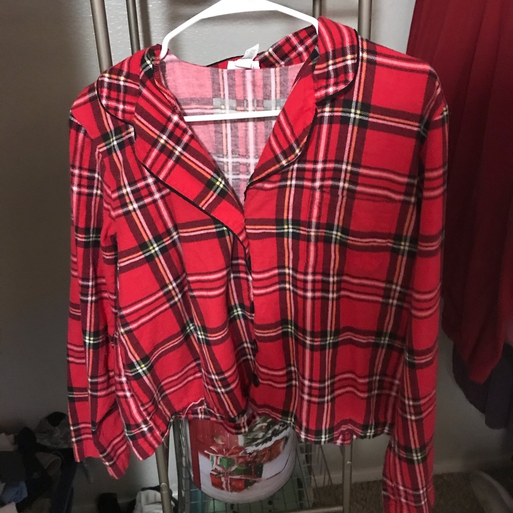 Forever 21 PJ cropped top